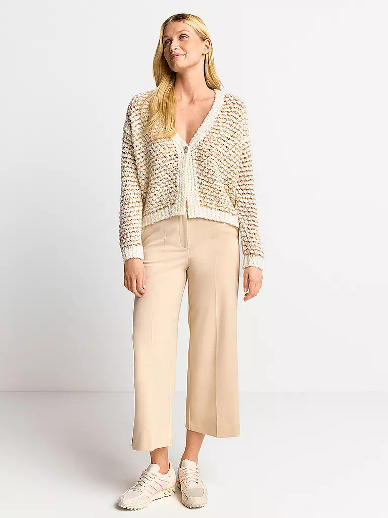 RICH & ROYAL Strickjacke creme