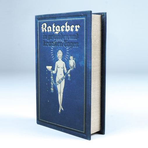 Buchhülle 'Ratgeber', T 5 cm, B 16 cm, H 24 cm von fischer's lagerhaus