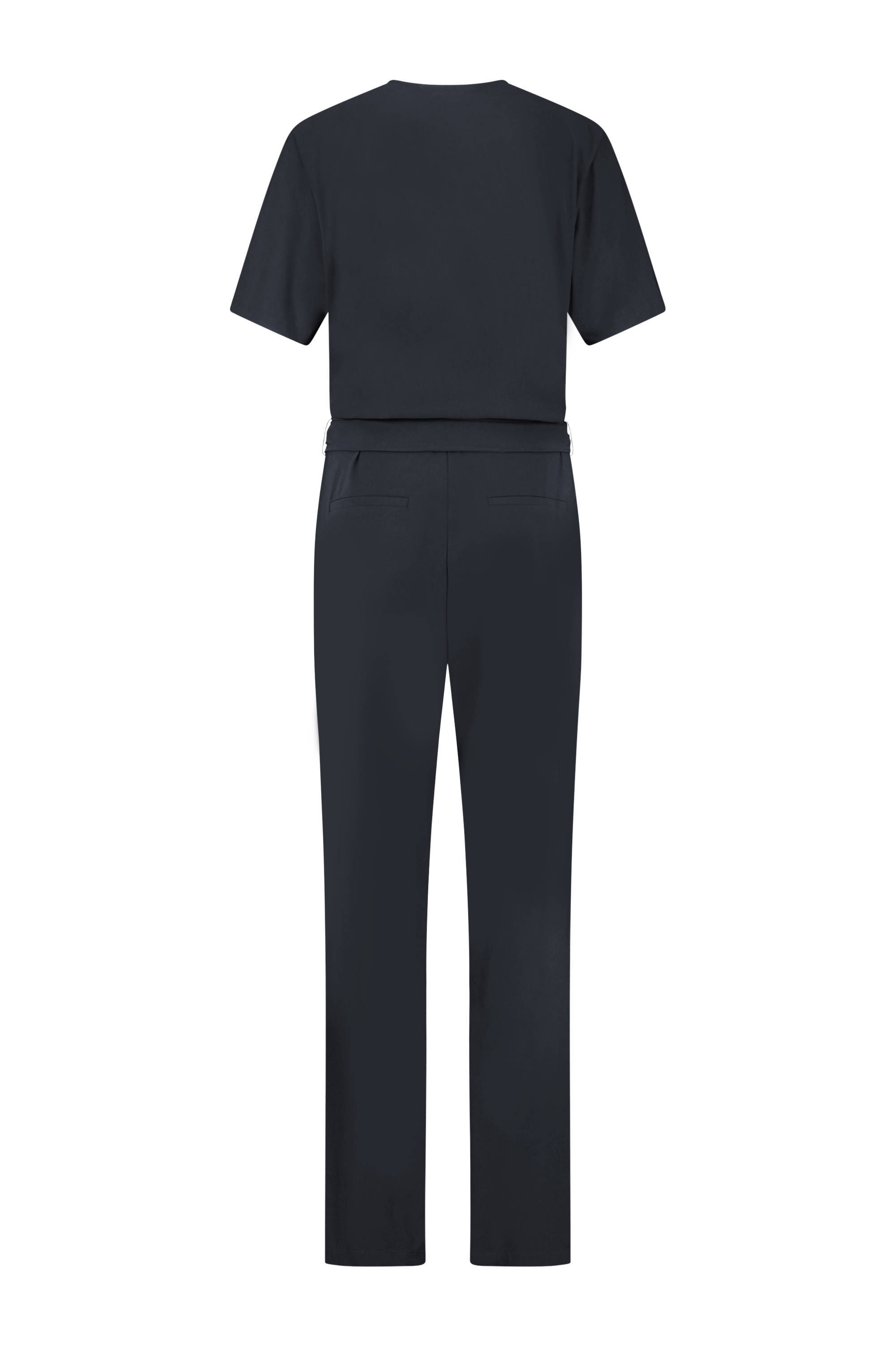 Expresso jumpsuit travelstof donkerblauw