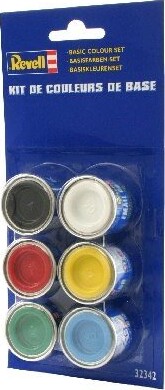 Revell - Maling - Basic Colours - 6X14 ML
