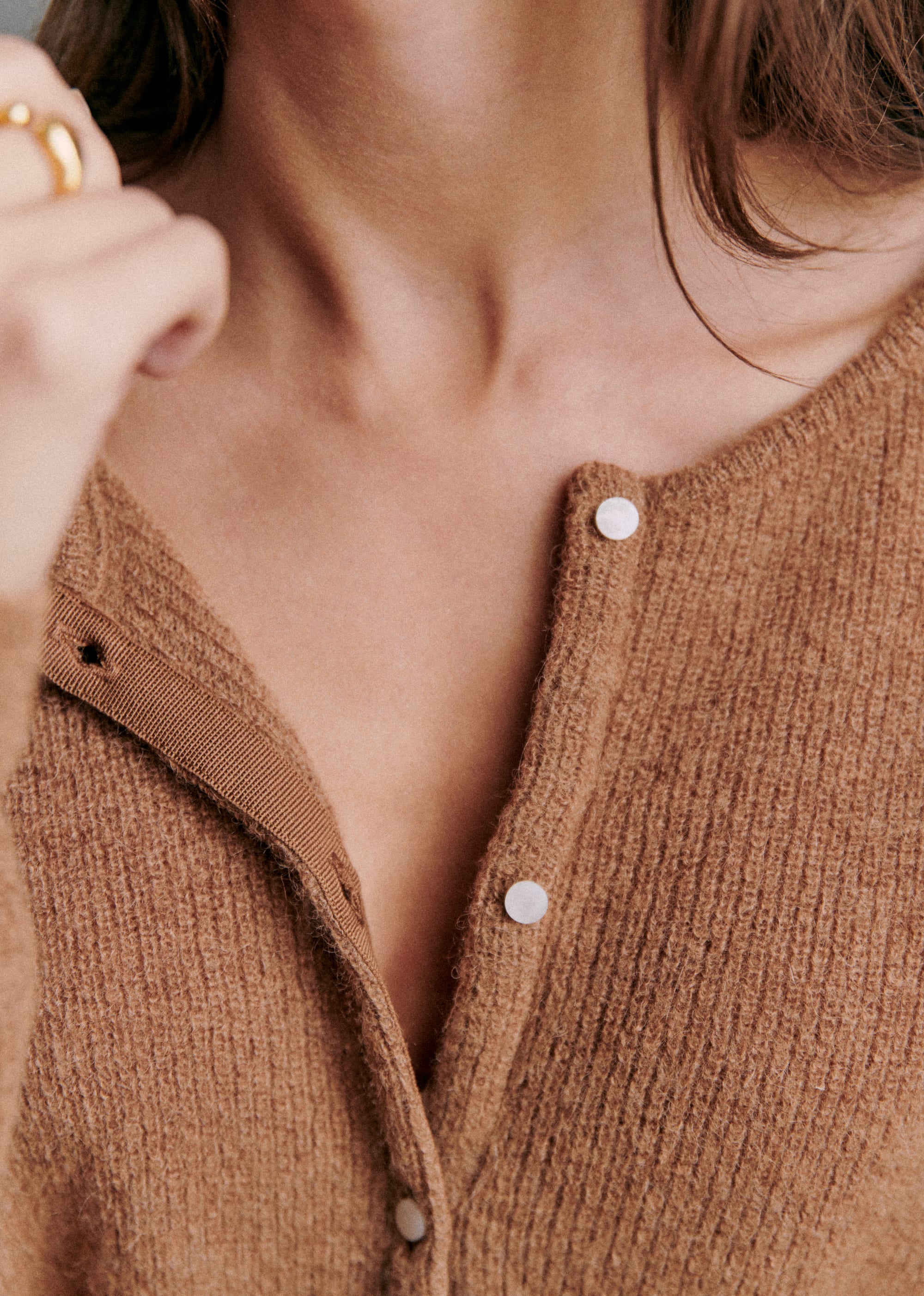 Gilet Gaspard - Camel - E-SHOP/MAILLE 5905417