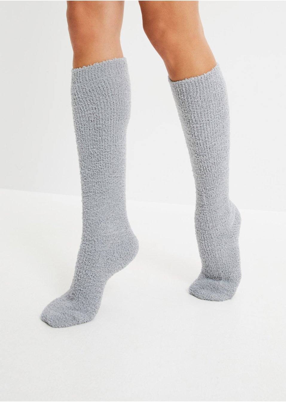 Lot de 2 paires de chaussettes longues douillettes