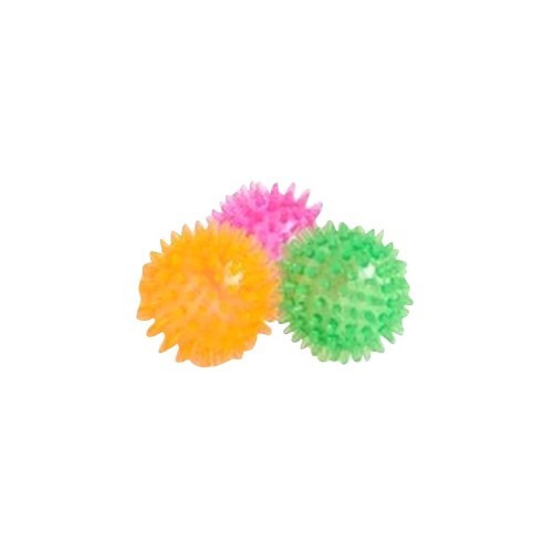 Conjunto de 3 Bolas Espinhosas em Formato de Y para Gatos, Multicoloridas