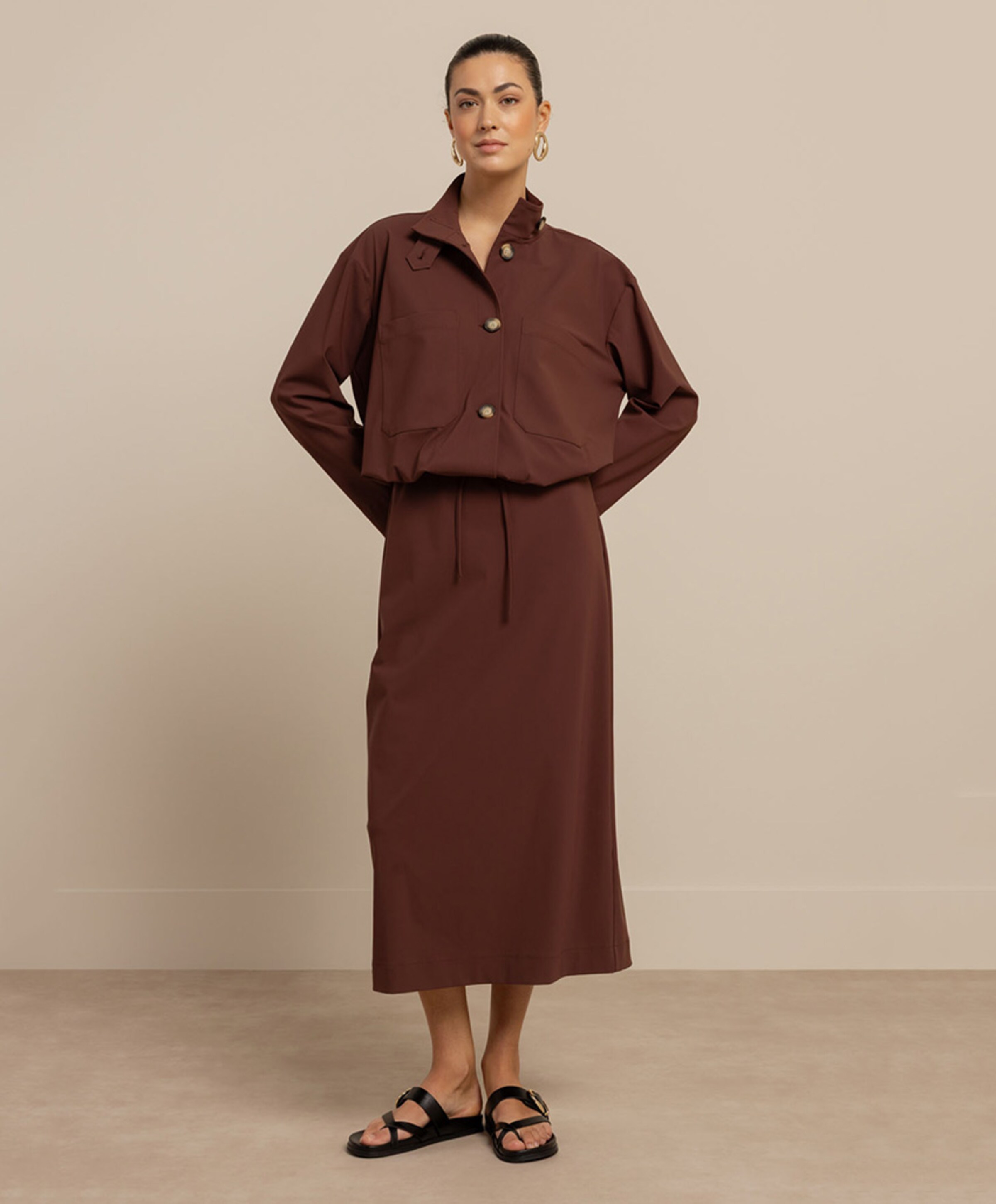 Studio Anneloes Dames jas bruin