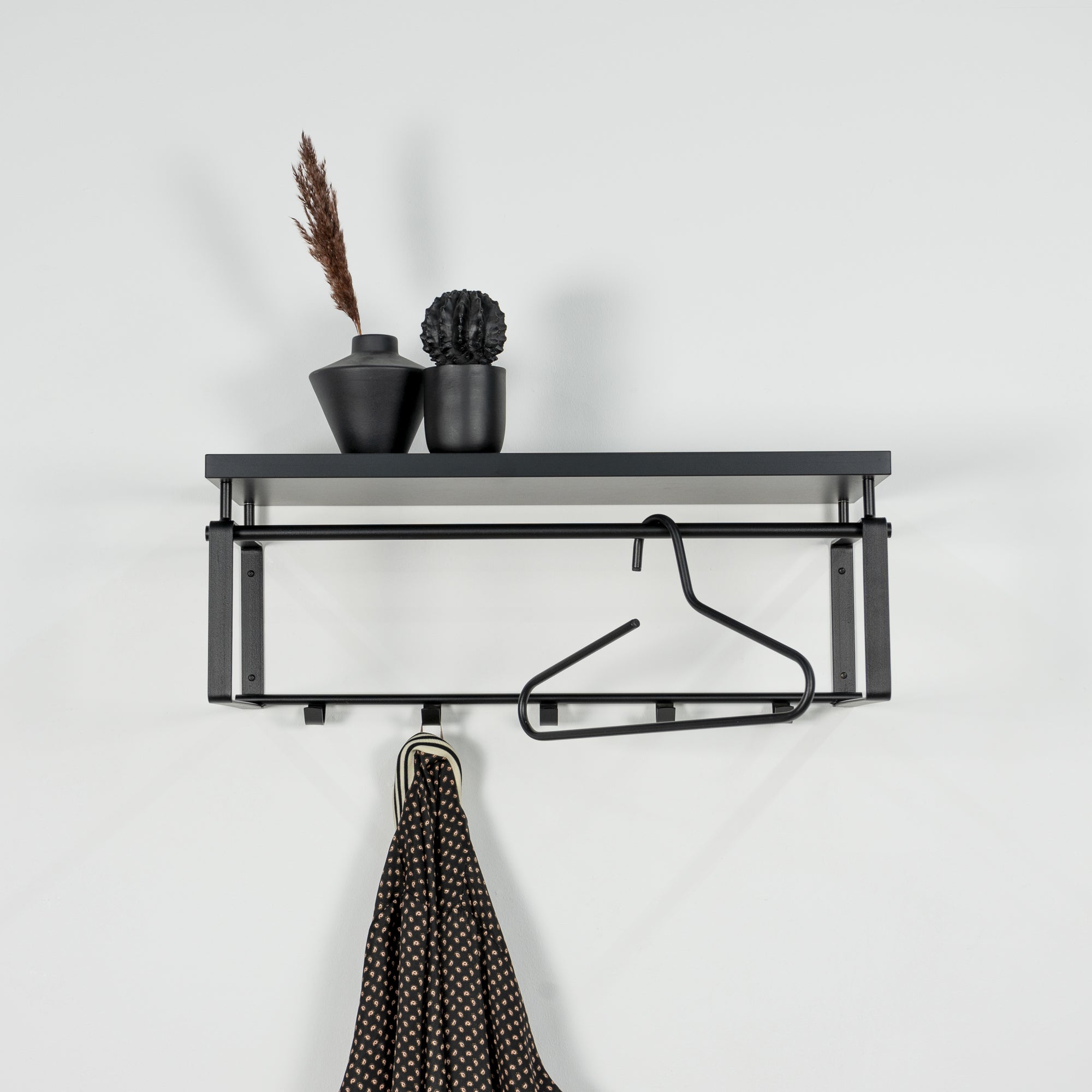 Spinder Design Rex 3 Wandkapstok - Zwart