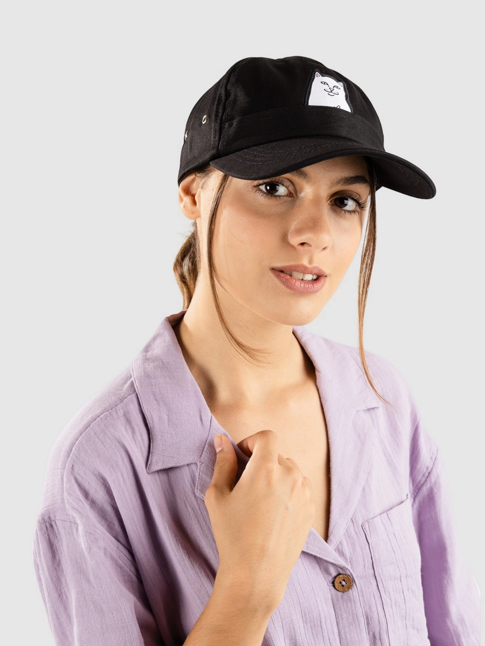 RIPNDIP Lord Nermal Pocket 6 Panel Cap black