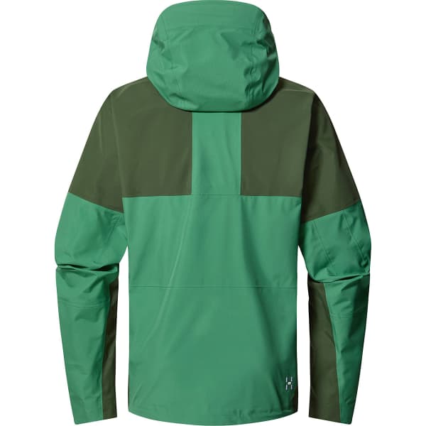 Veste alpinisme HAGLÖFS SPITZ GTX PRO JACKET M SEAWEED GREEN/DK JELLY GREEN