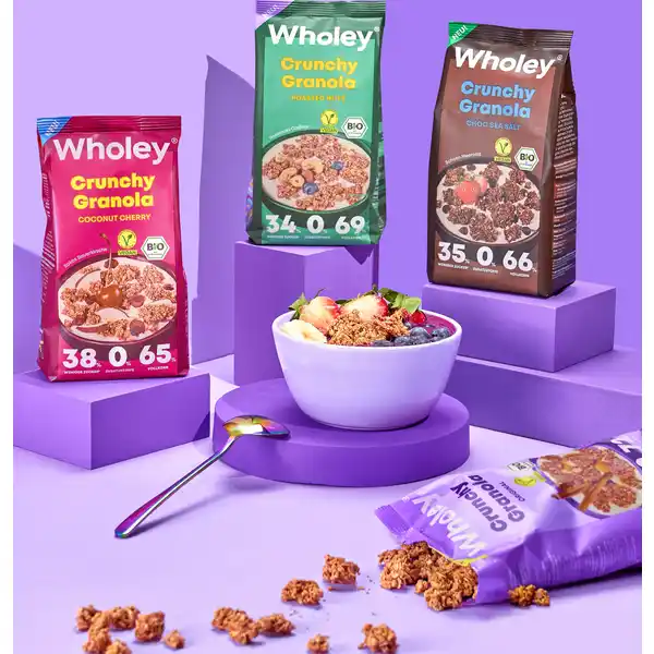 Bio Crunchy Choc Sea Salt Granola