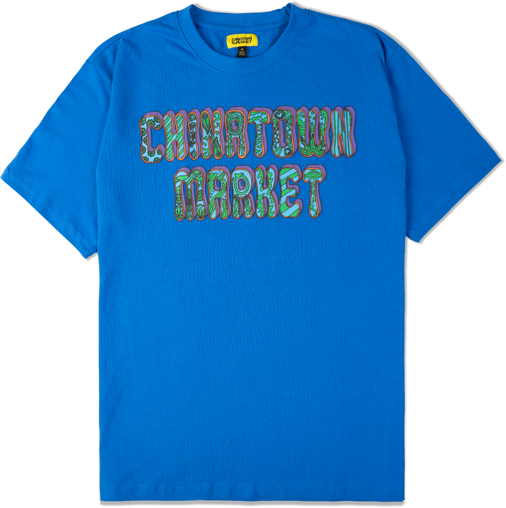 Market Hippie T-Shirt Blau