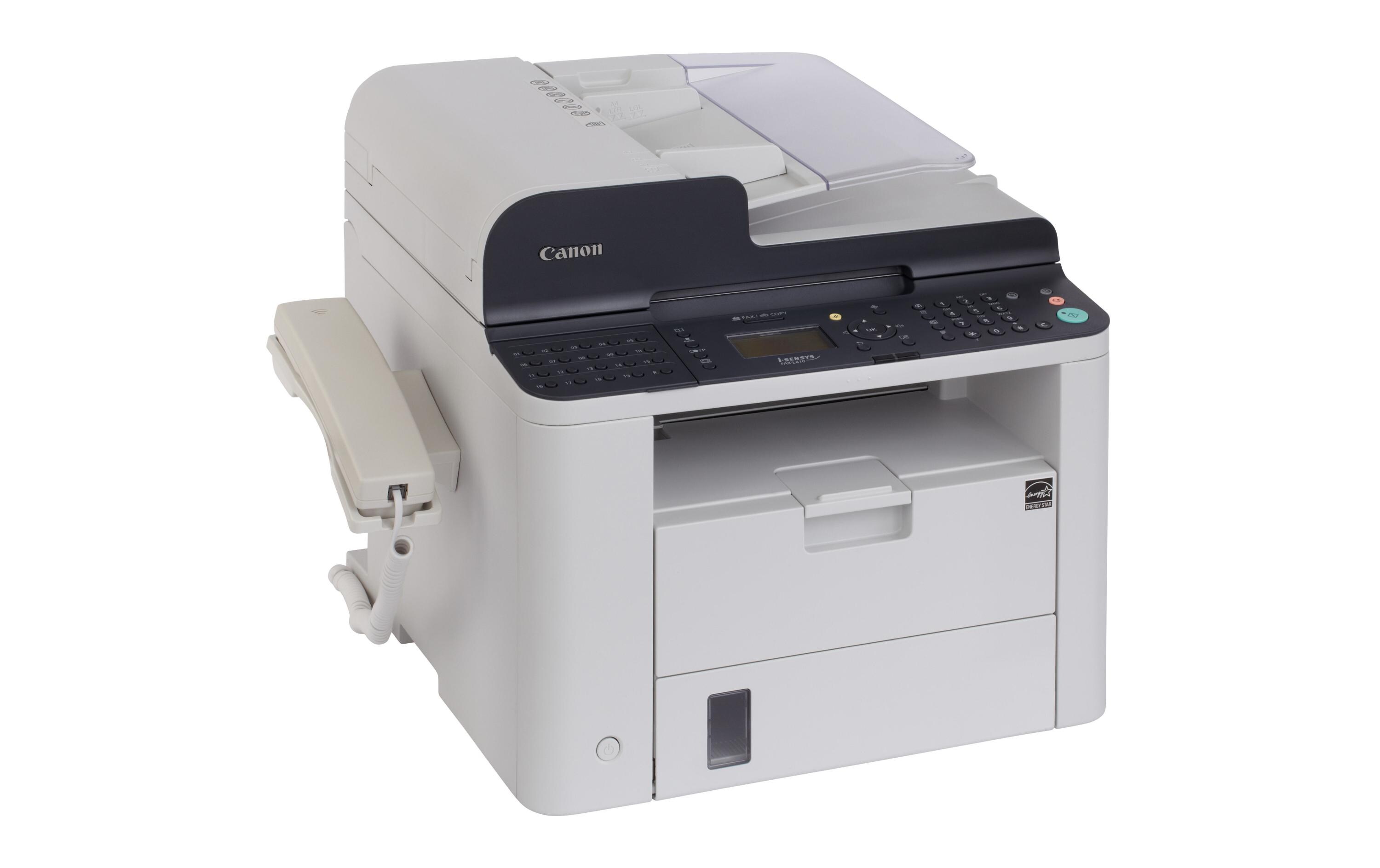 Faxgerät L410<br>Schnelles Laserfax-System mit Druck- und Kopierfunktion