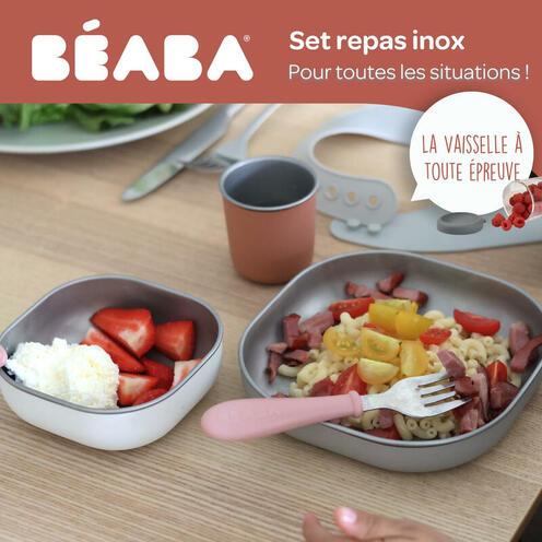 Coffret repas Inox Terracotta - BEABA