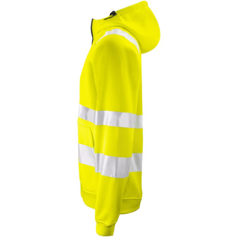 ProJob 6132 SWEATSHIRT FULL ZIP CAPUCHE - EN ISO 20471 CLASSE 3