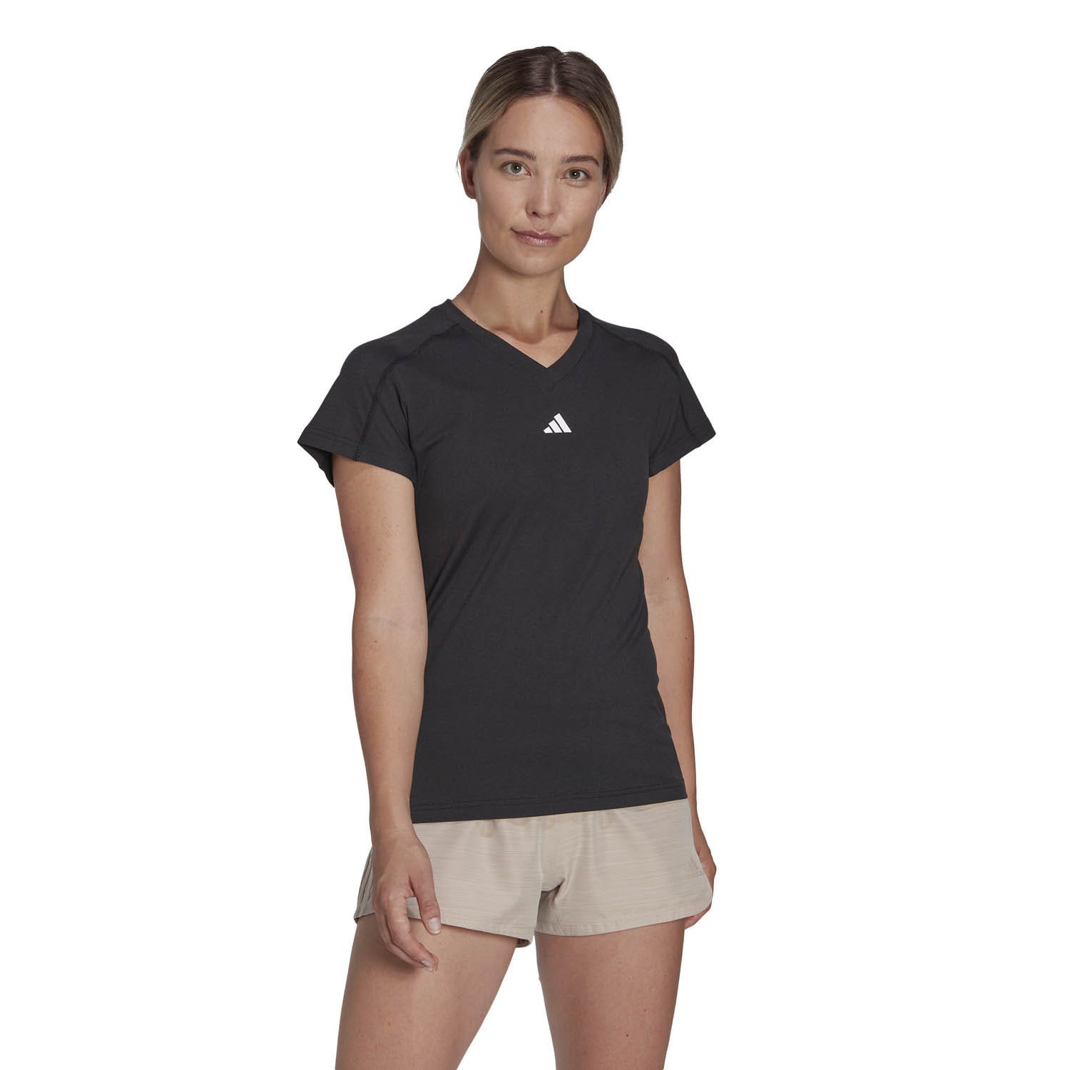 adidas  AEROREADY Train Essentials Minimal Branding V-hals T-shirt