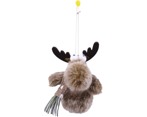 Lafiora decoratief beeldje rendier H 11 cm bruin
