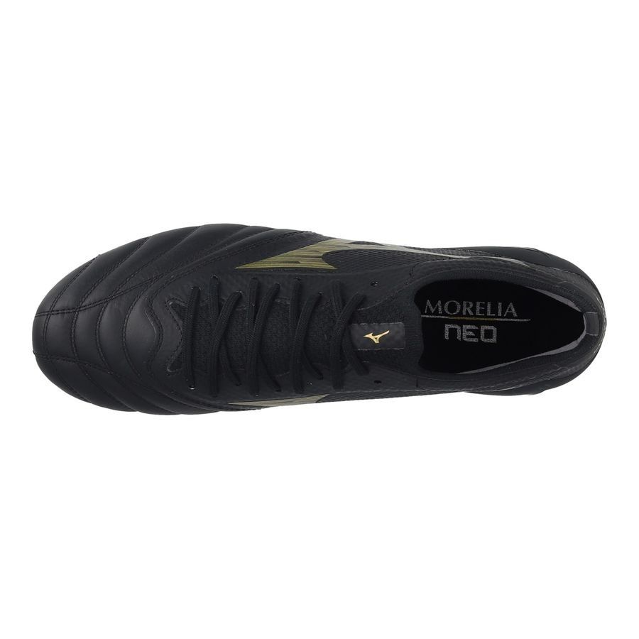 Mizuno Morelia Neo IV Beta Elite FG/AG Aurum - Doré/Noir