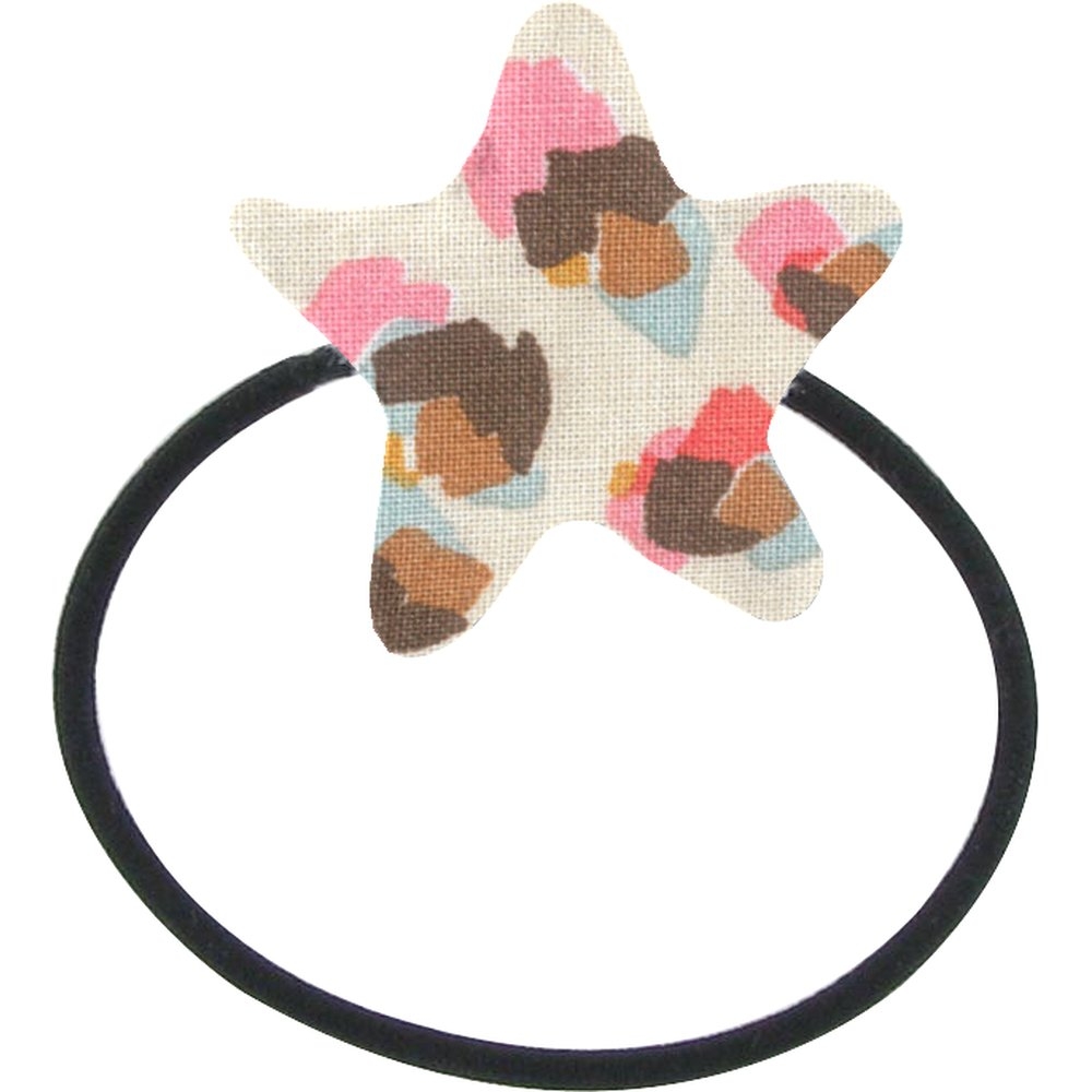 Elastique Cheveux Étoile Confetti Aqua