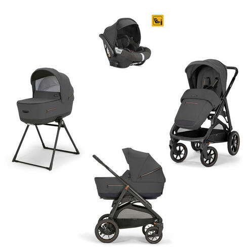 Poussette TRIO System Quattro Aptica XT Darwin Magnet Grey - INGLESINA