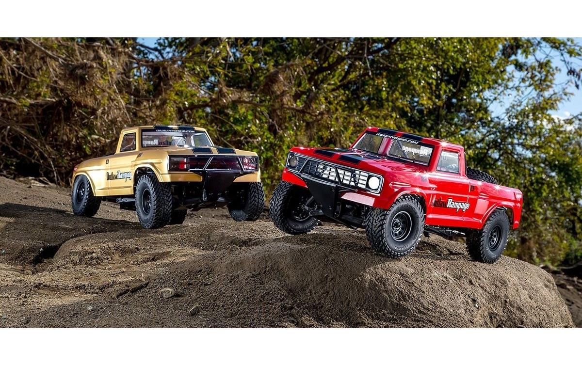 Trophy Truck Outlaw Rampage Pro Type 2 Rot, ARTR, 1:10<br>2WD Off-Road Modell