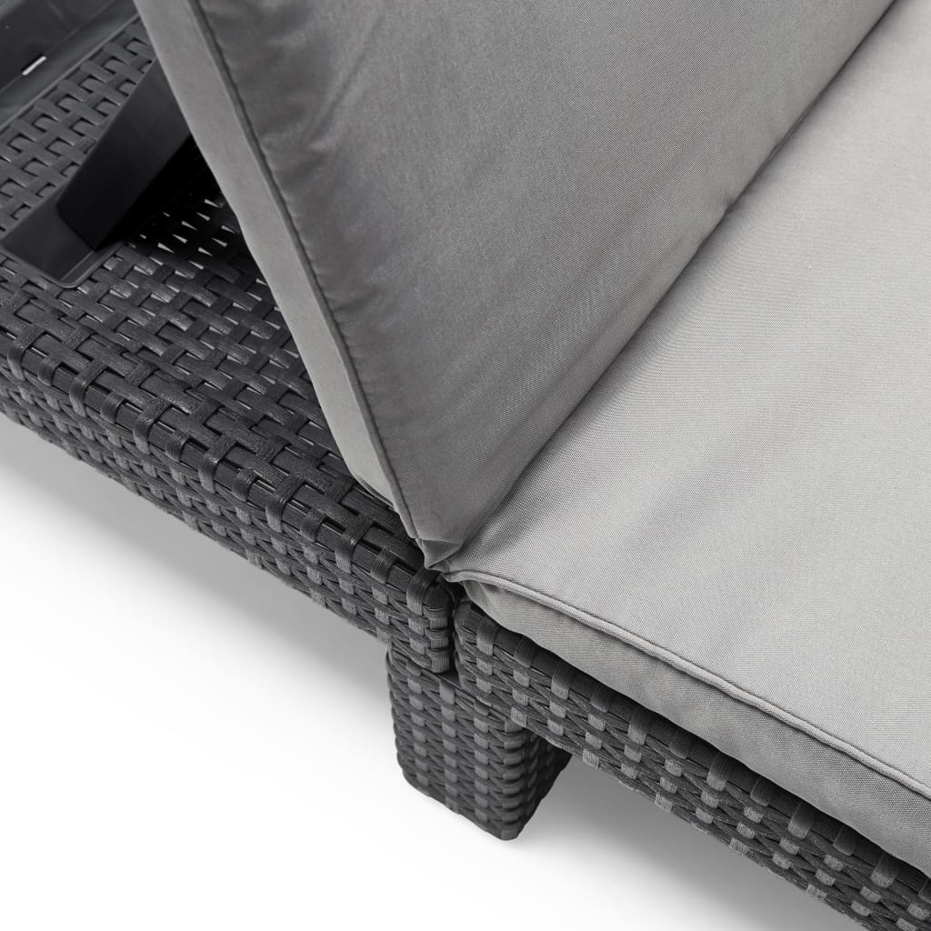 Allibert Ligbed Daytona grafiet 213720
