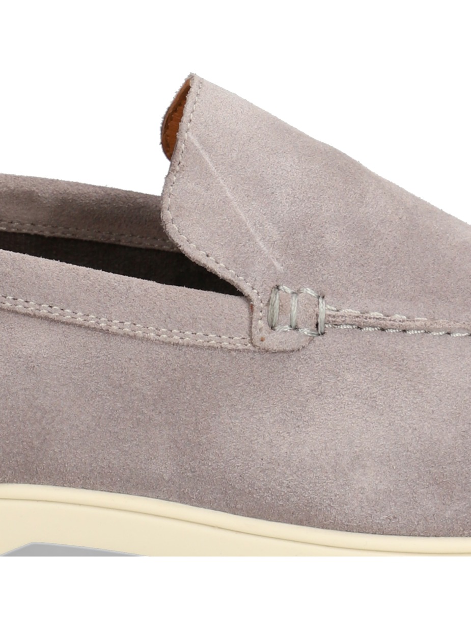 Veloursleder Slipper