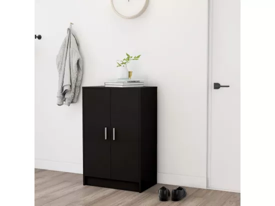 Armoire à chaussures Noir 60x35x92