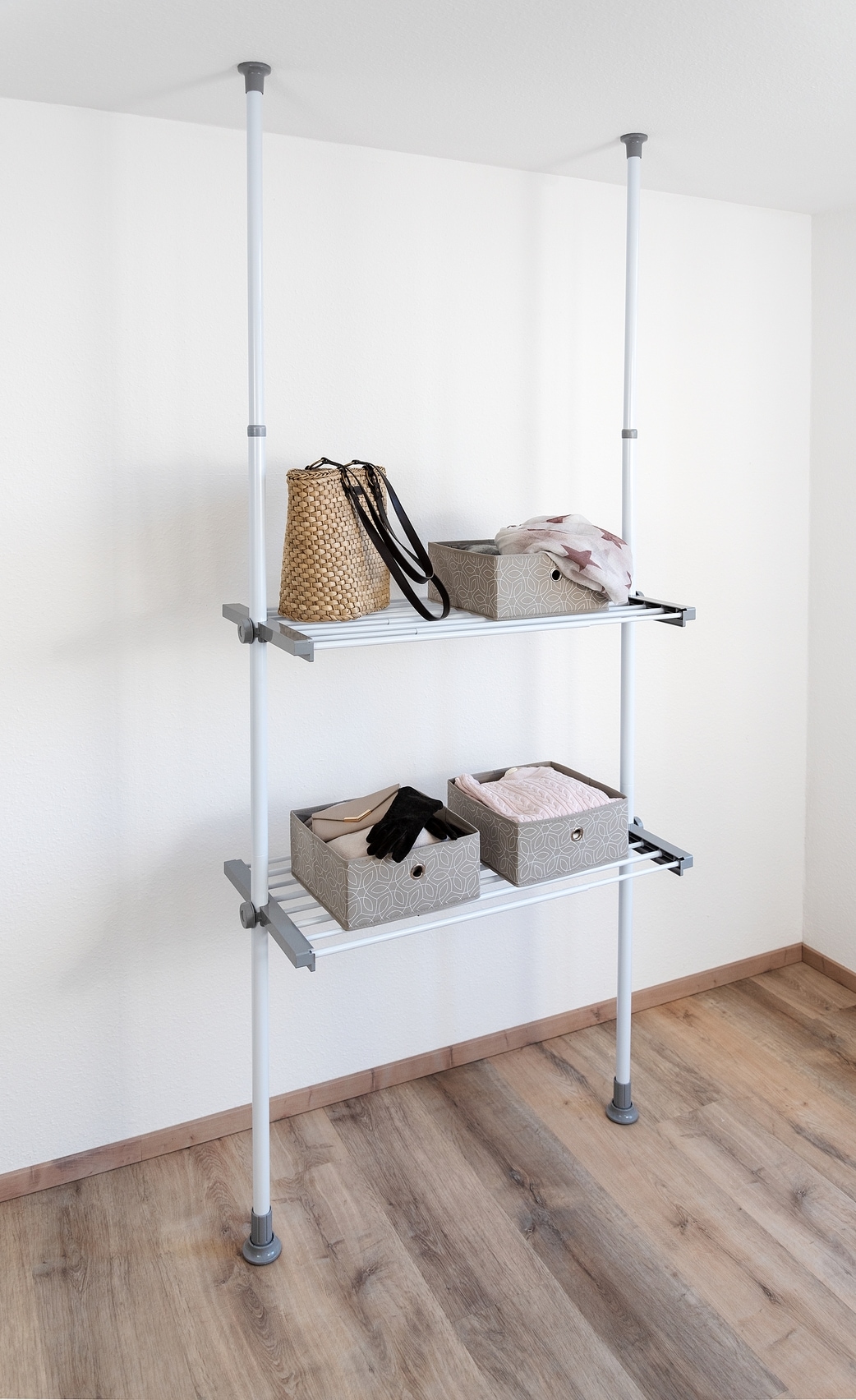 WENKO Teleskopregal »Modell Herkules« ausziehbarer Regalboden, 73-120 cm, passend zur WENKO Herkules-Serie