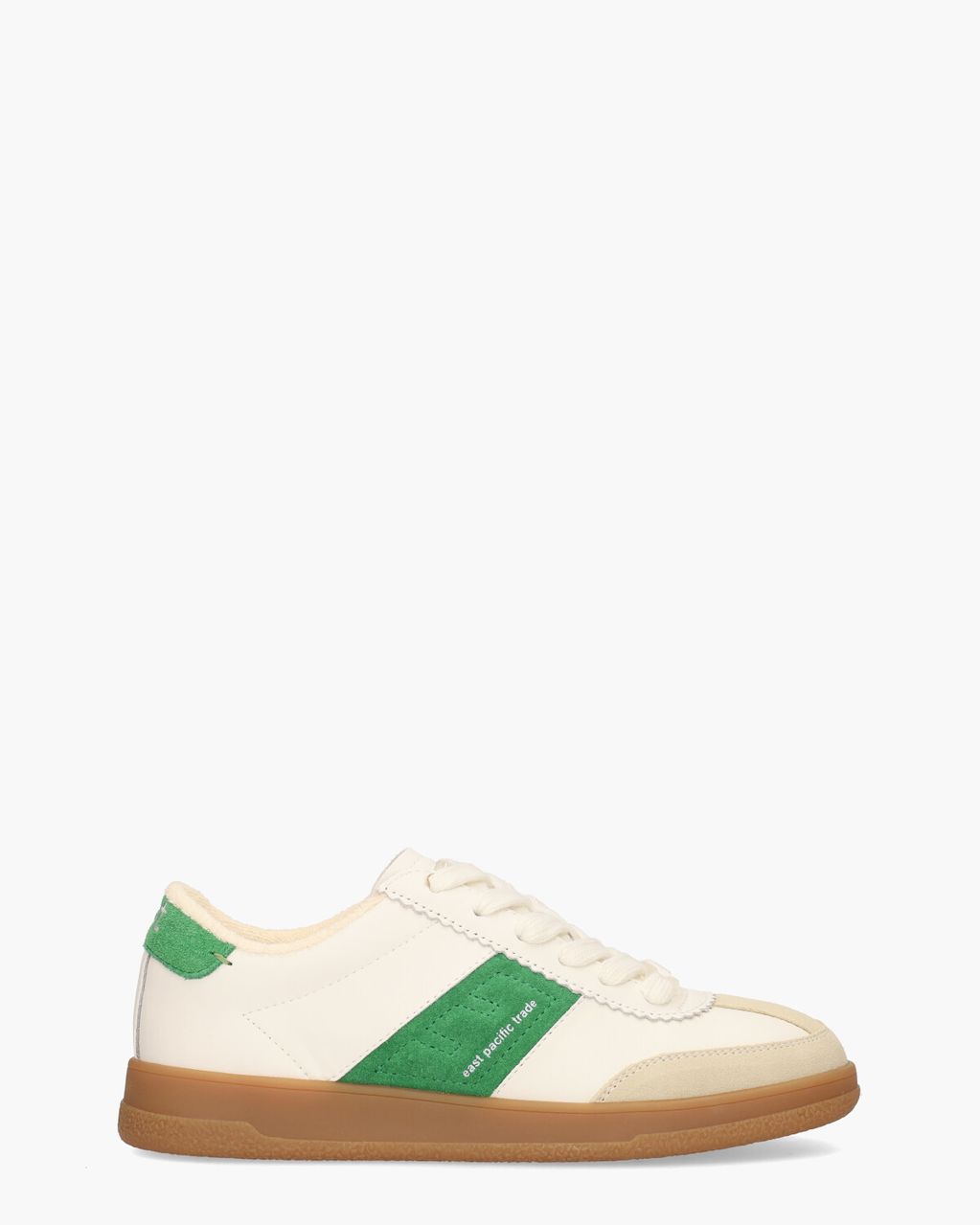 East Pacific Trade Santon Off-White/Groen Damessneakers