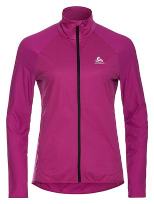 Veste Odlo Zeroweight Warm Hybrid Rose Femme