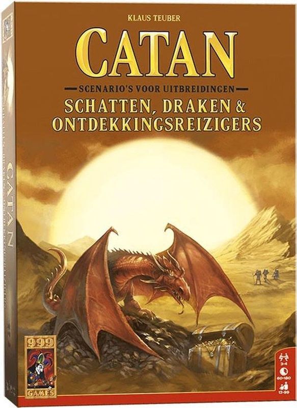 999 Games - Catan: Uitbreiding Schatten, Draken & Ontdekkingsreizigers - Bordspel
