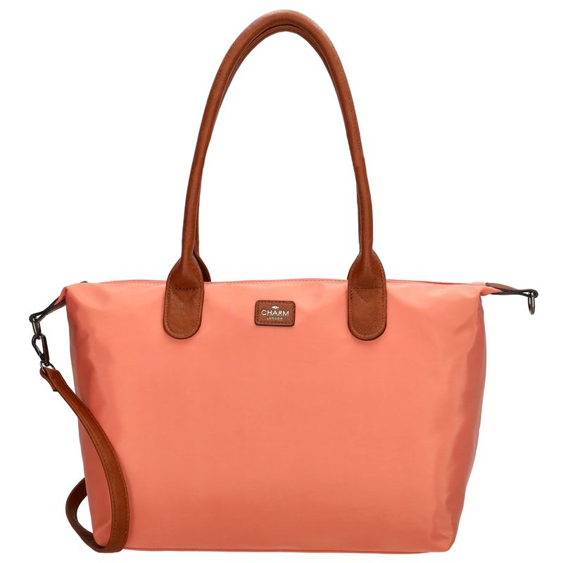 Charm London Buckingham Shopper Koraalrood