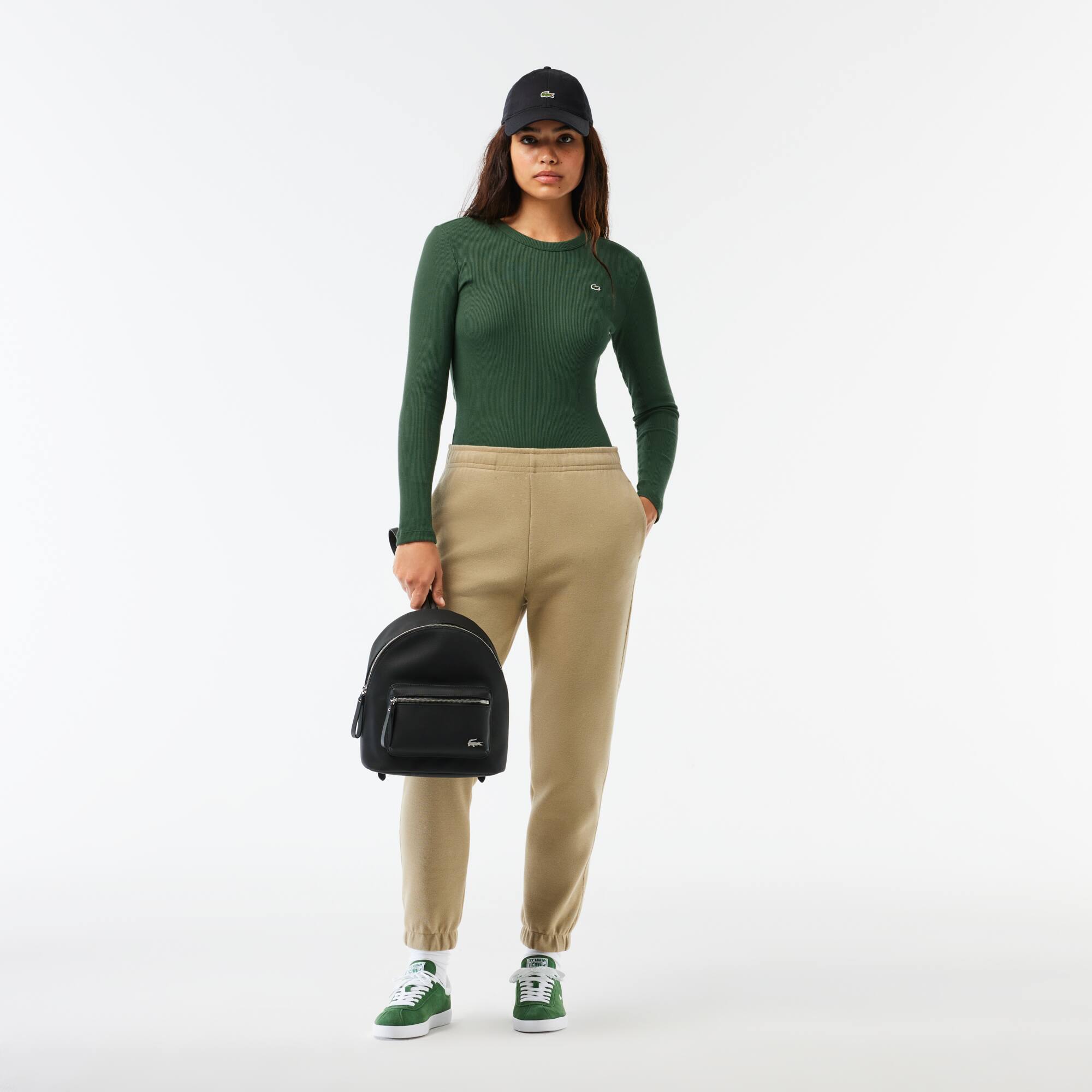 Sac à dos Daily Lifestyle en toile enduite Sacs à dos - Noir - Lacoste - Femme