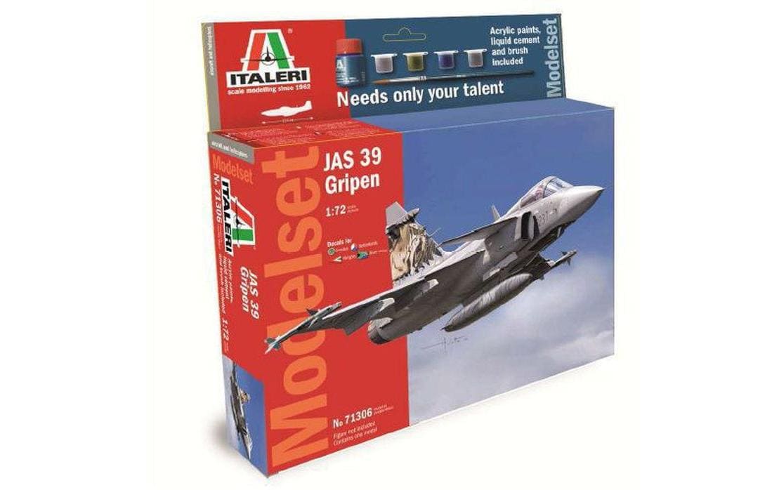 Bausatz JAS 39 Gripen 1:72Kunststoff Modellbausatz