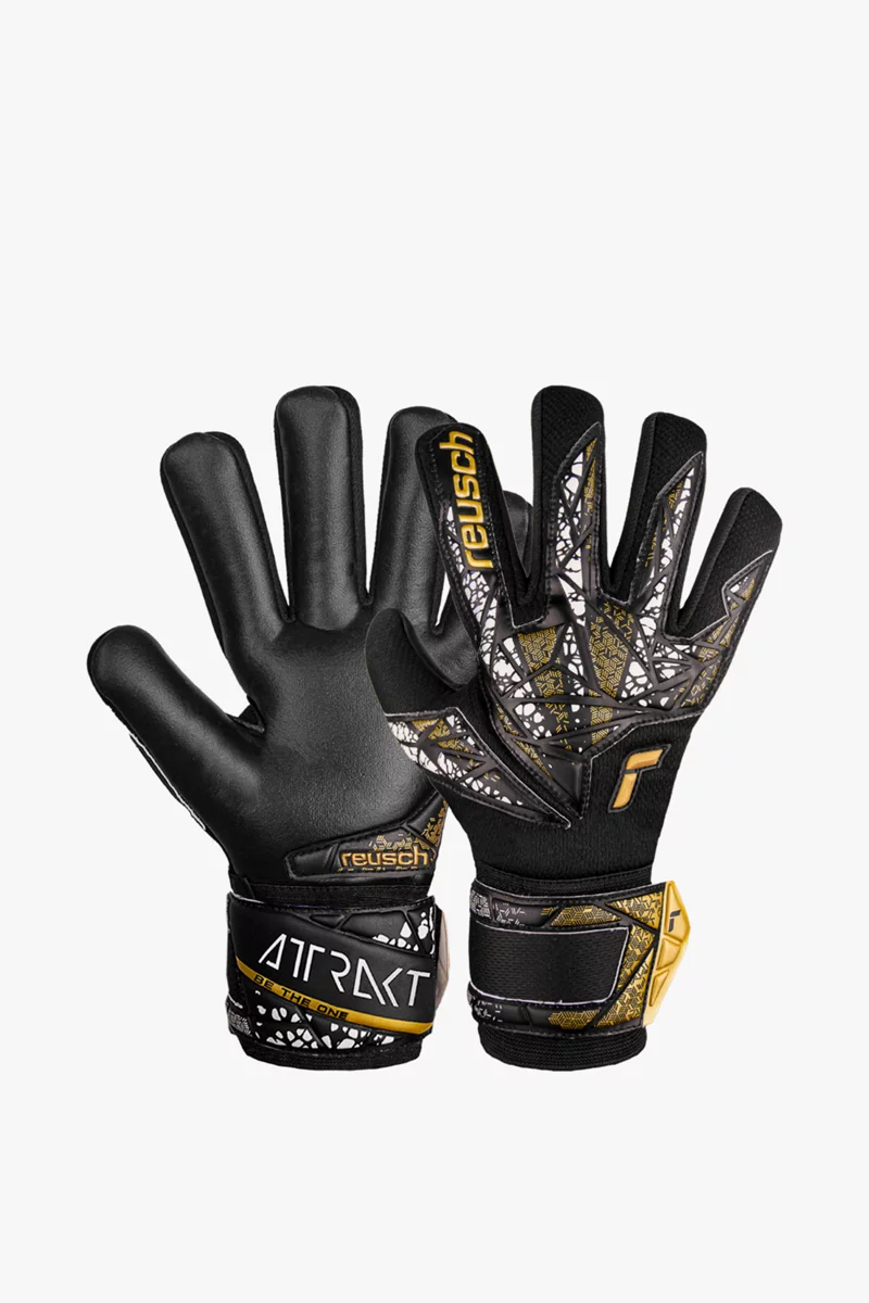 Reusch Attrakt Silver NC Finger Support Kinder Torwarthandschuh
