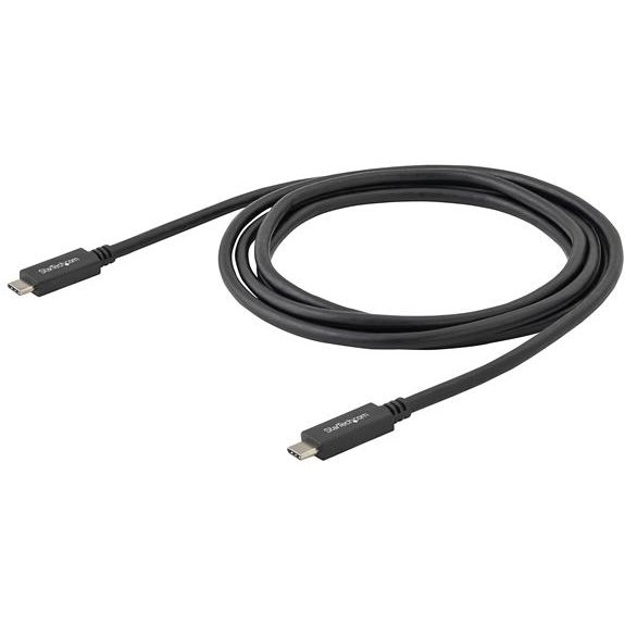 StarTech.com Câble USB-C de 50cm, USB 10Gbps, 60W (3A) Power Delivery, 8K 60Hz/4K 144Hz DP Alt Mode - Compatible Thunderbolt