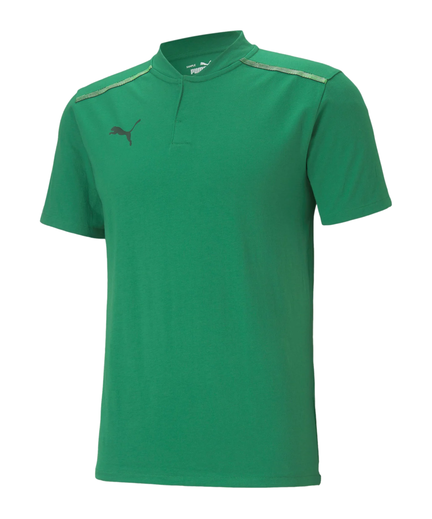 PUMA teamCUP Casuals Poloshirt Grün F05