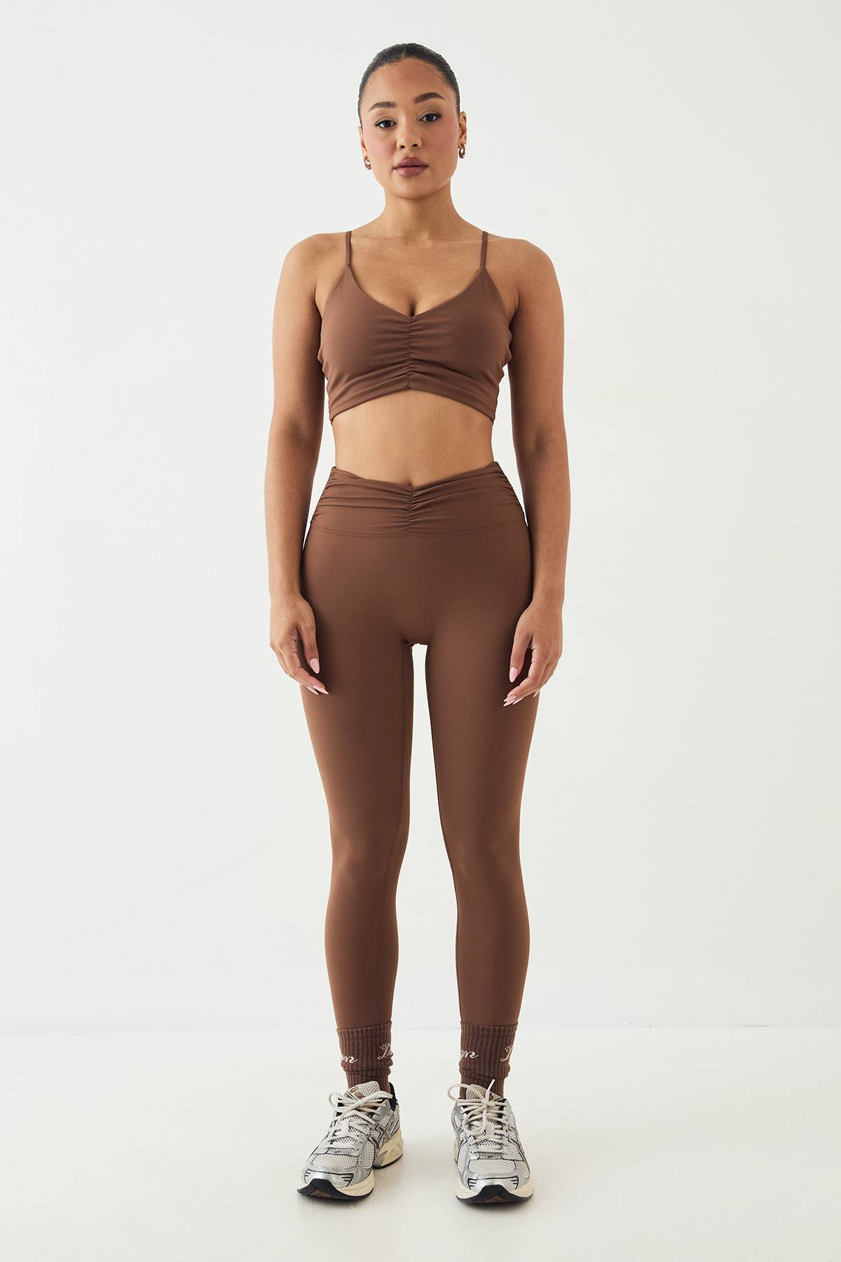 Legging Taille Haute Sculpté Avec Fronces À La Taille Dsgn Studio Ultra Sculpt