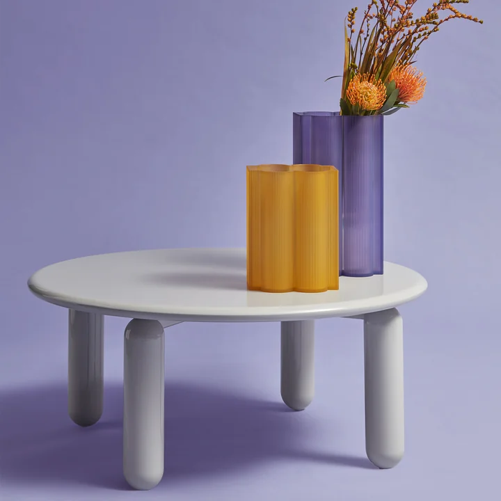 Kartell - Okra Vase, H 34 cm, violett