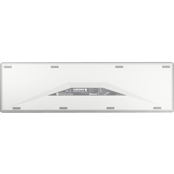 CHERRY DW 9100 SLIM clavier Souris incluse Universel RF sans fil + Bluetooth AZERTY Français Argent