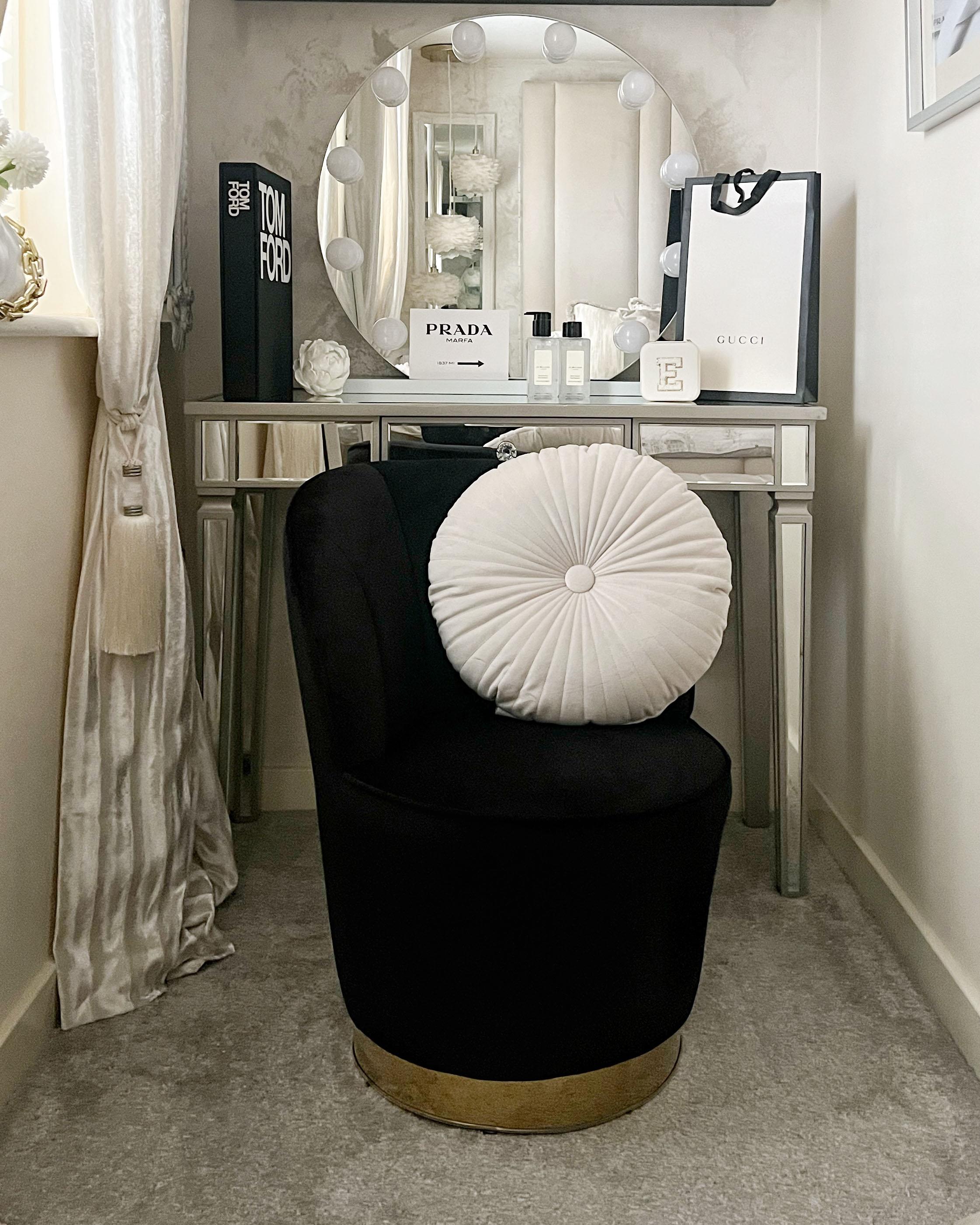 Fauteuil ALBY Fluweel Zwart