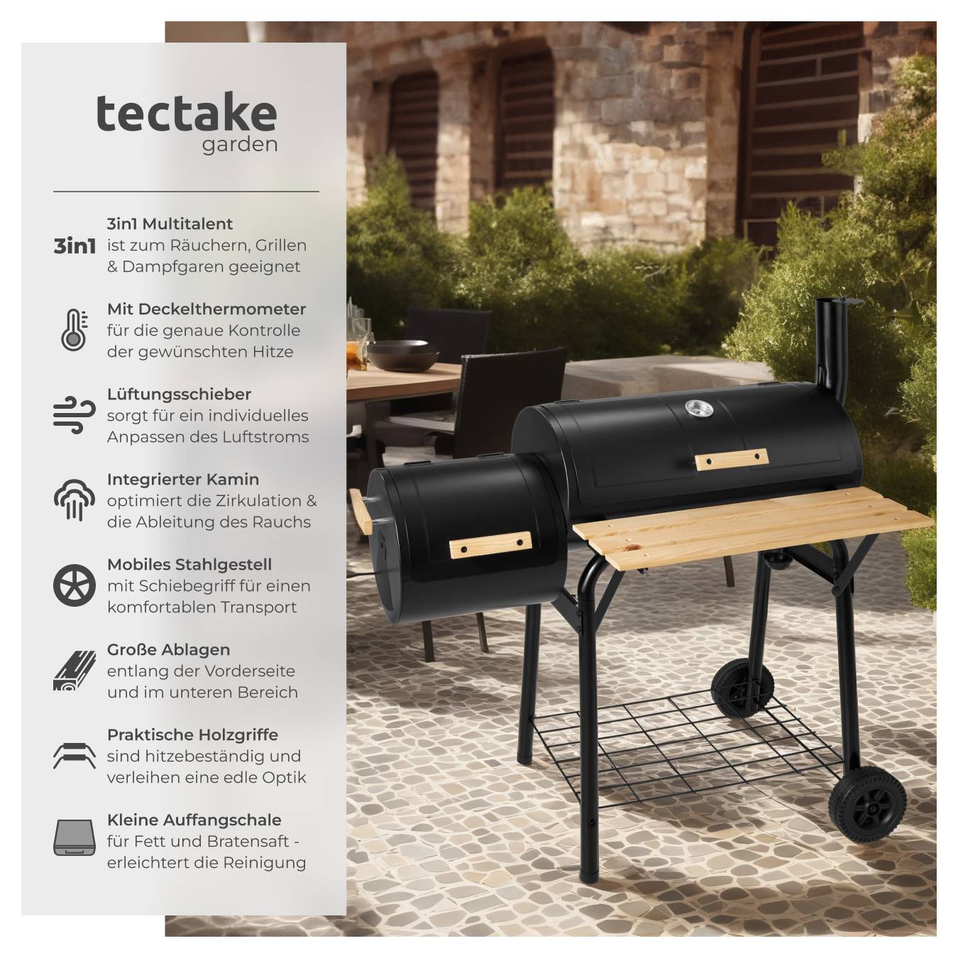 Holzkohlegrill