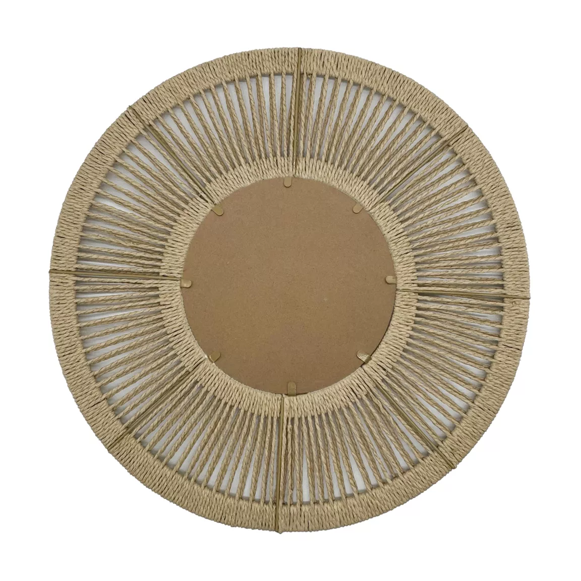 Miroir mural rond en corde (D60 cm) Suva Naturel