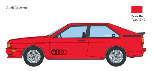 ITALERI 1:24 - Audi Quattro