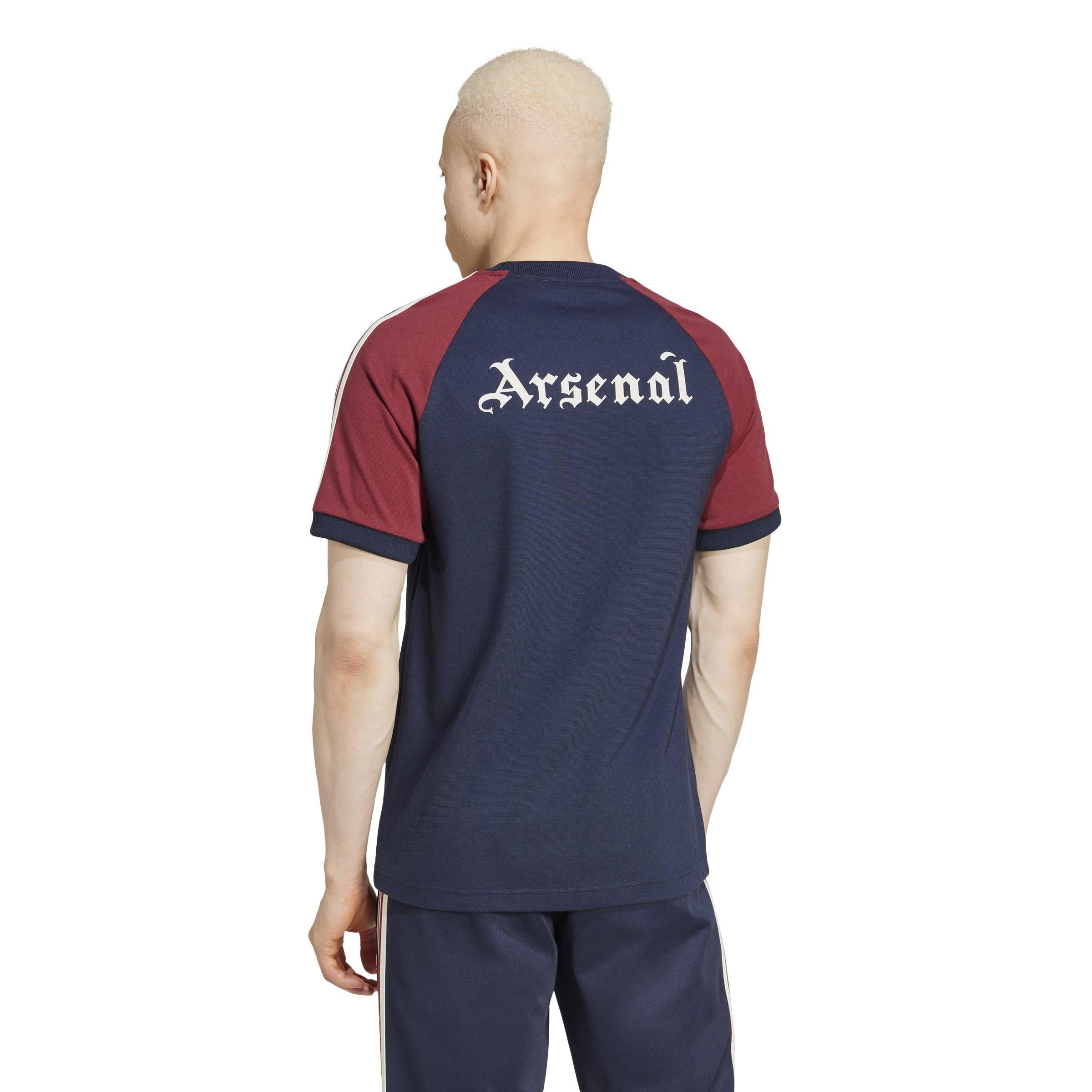 adidas Originals Arsenal Adicolor Classics 3 Stripes T Shirt Adults