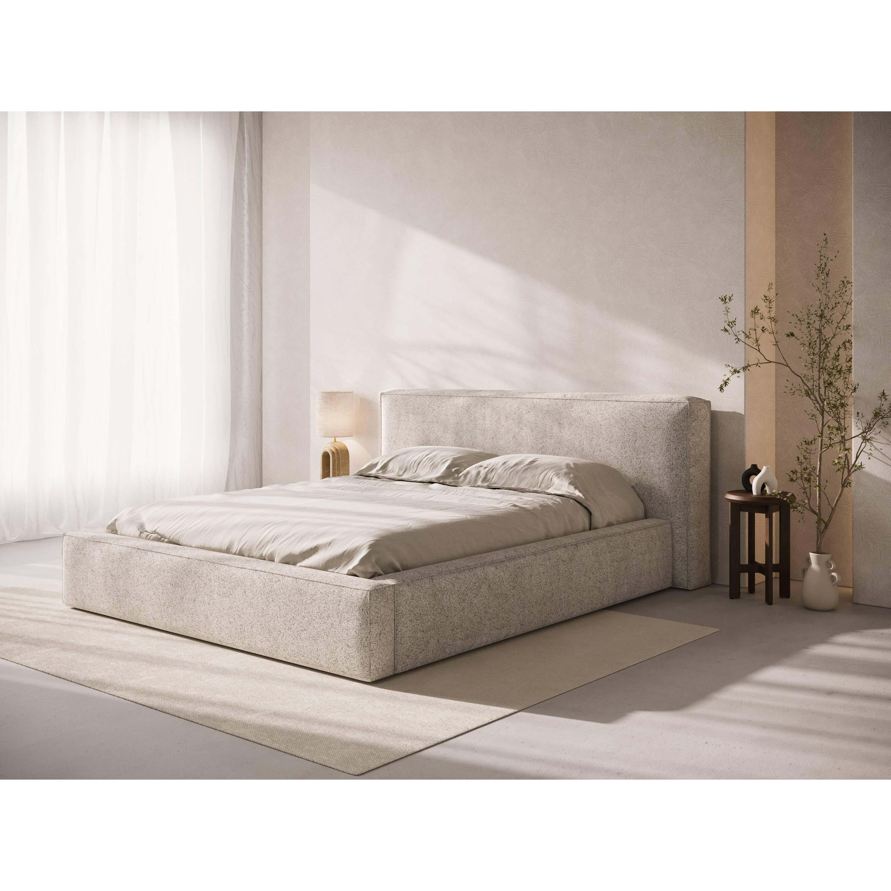 Micadoni Bedframe met opbergvak Simon 200x200