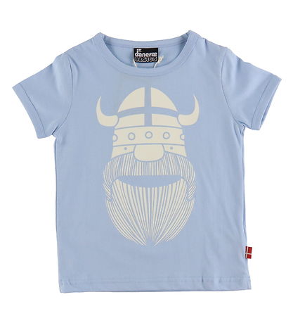Danef? T-Shirt - Danebasic - Light Blue Erik