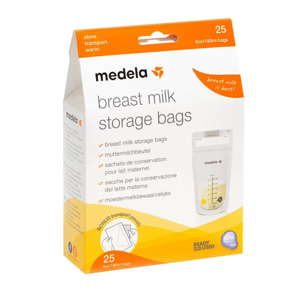 Medela opbevaringsposer til brystmælk - 25 stk
