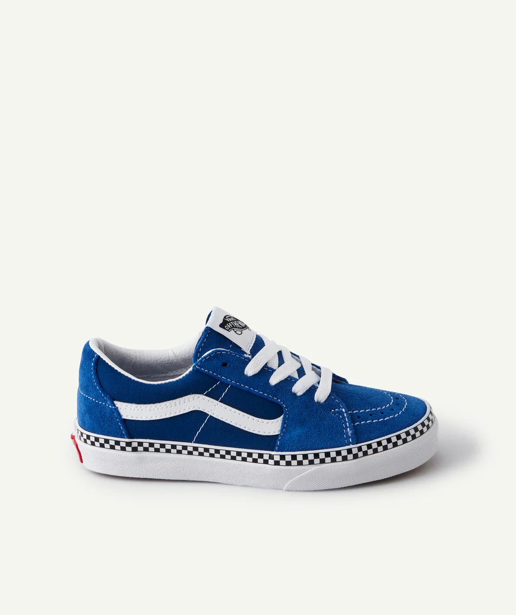 VANSBASKETS BLEUES ET DAMIER UY SK8-LOW