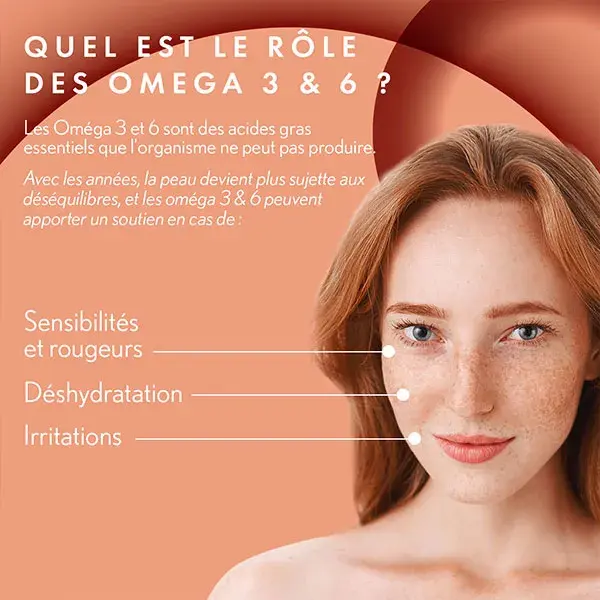 Suplemento alimentar Oenobiol Derma Expert Ômega 3 e 6 - 30 cápsulas vegetais