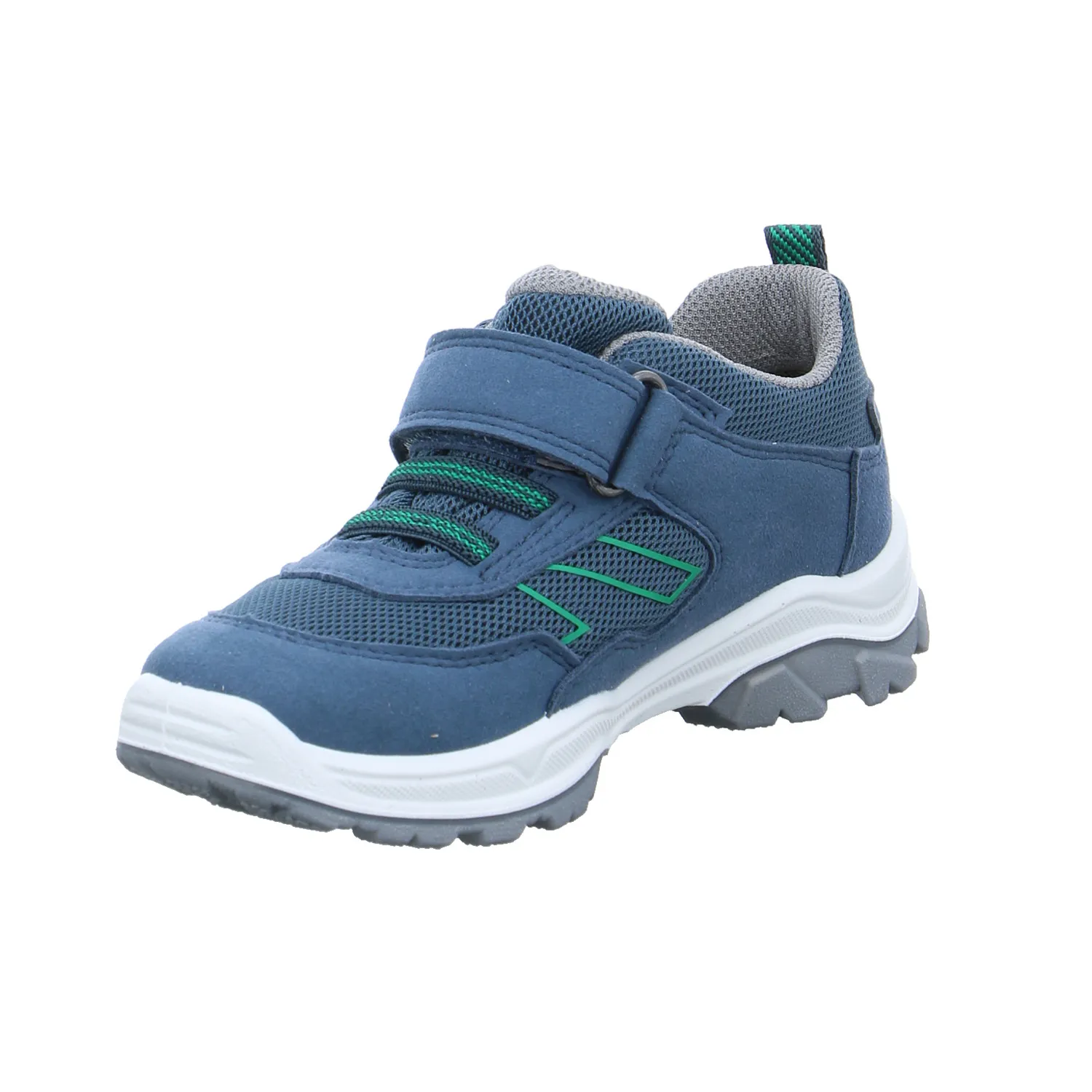 SUPERFIT Kleinkinder-Sport -Halbschuh Jeansblau Textil  Sneaker