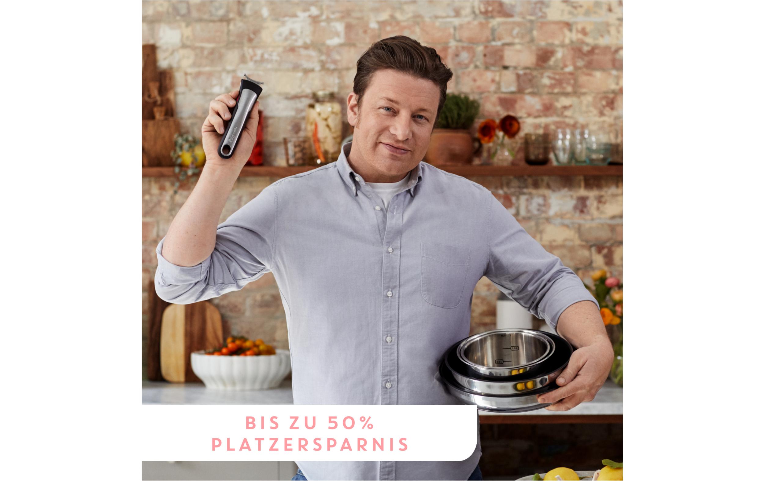 Kochgeschirr-Set Jamie Oliver Ingenio 5-teilig<br>Pfannen- und Kochtopf Set